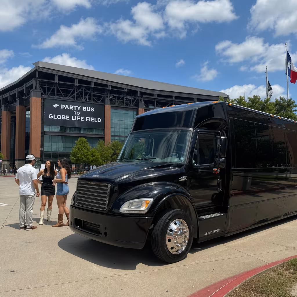 Party Bus to Globe Life Field