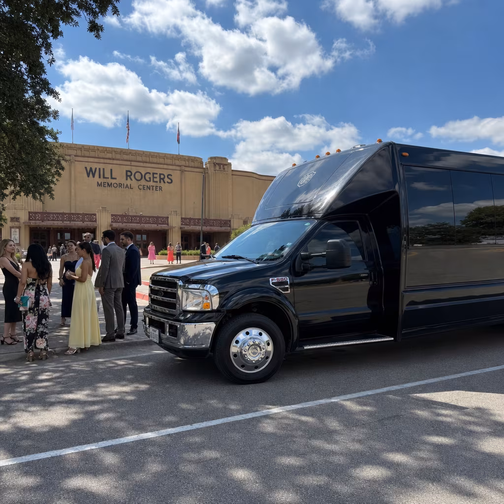 Rent a Bus to Will Rogers Memorial Center