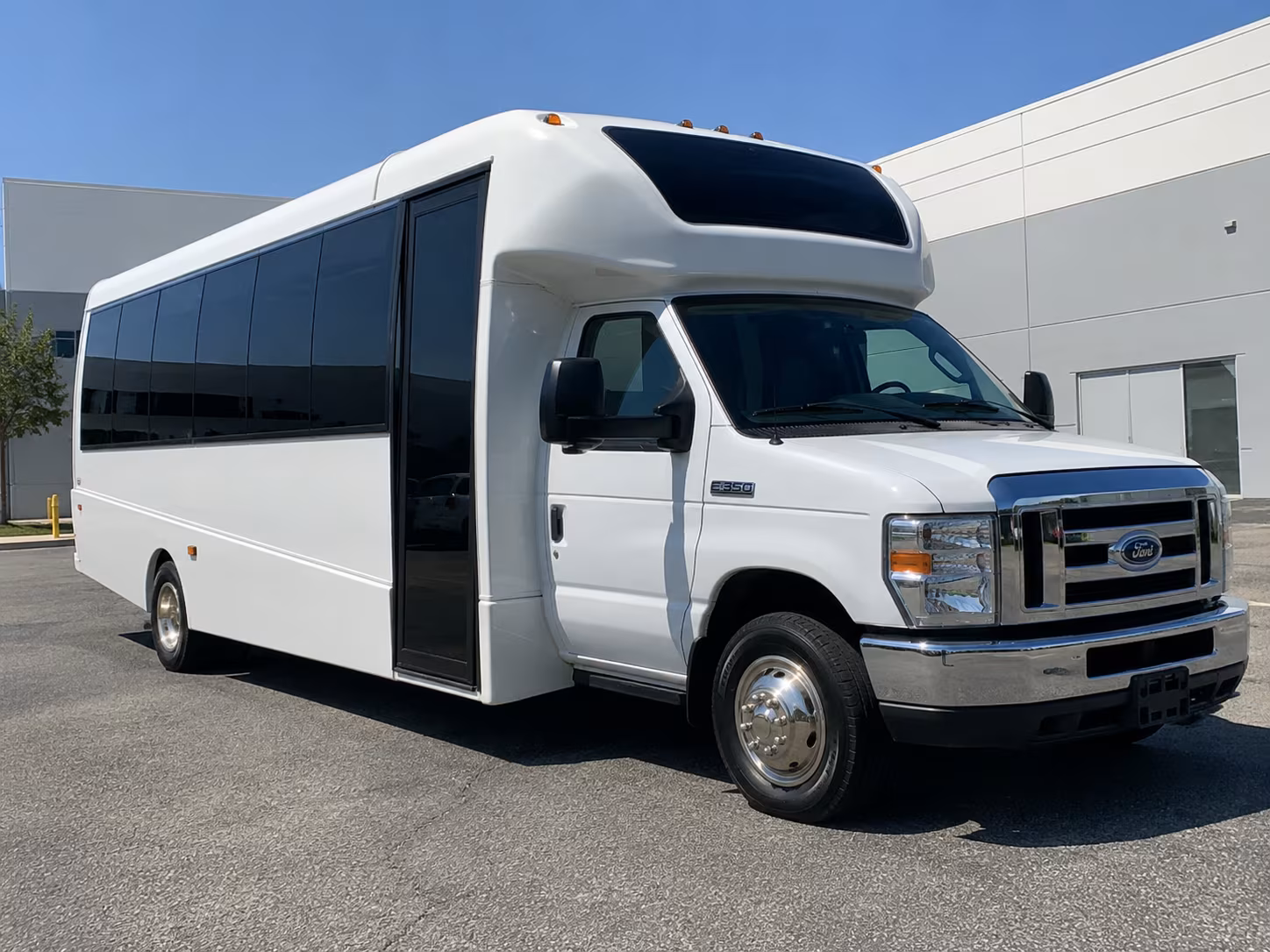 Fort Worth Airport Shuttle & Transportation party bus interior