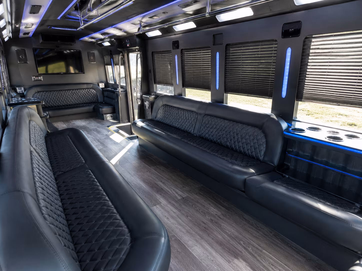 Fort Worth Bachelor & Bachelorette Transportation party bus exterior