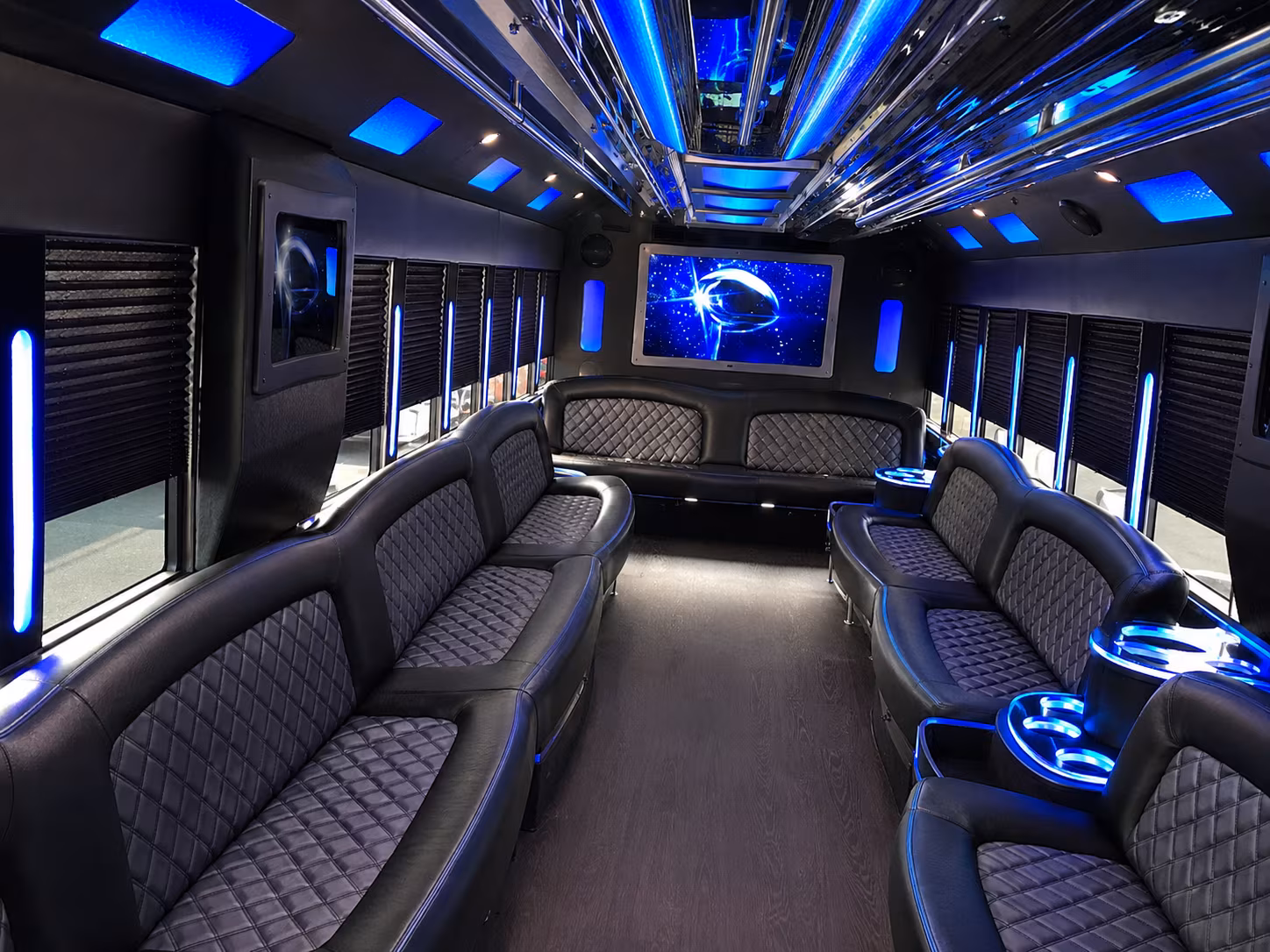 Fort Worth Bachelor & Bachelorette Transportation party bus exterior