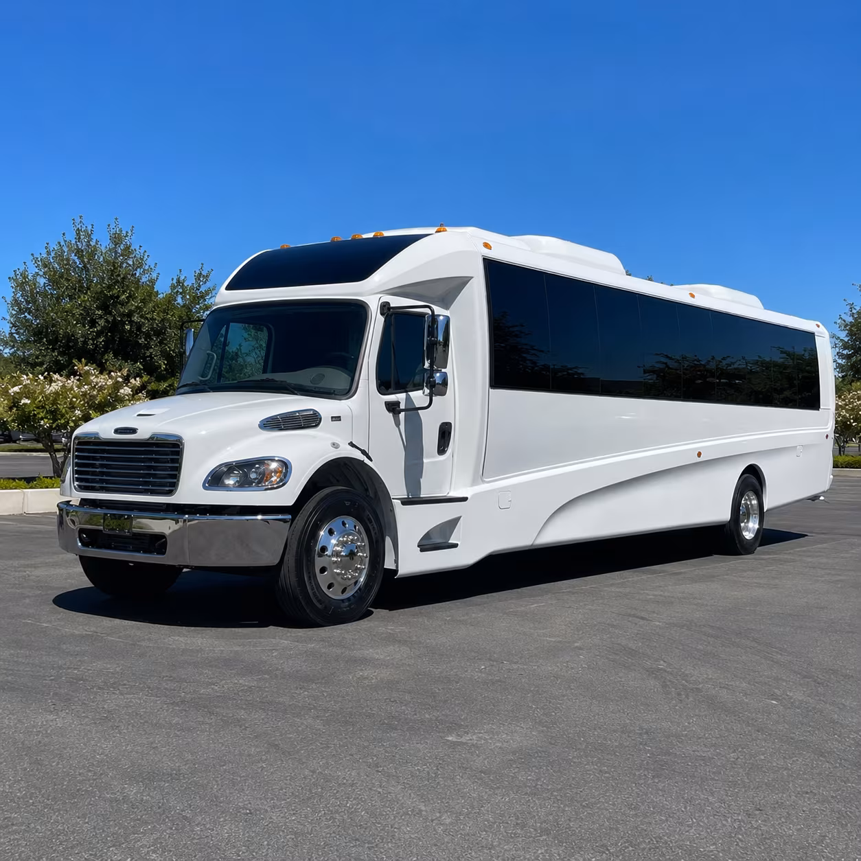 Fort Worth Corporate Transportation party bus exterior