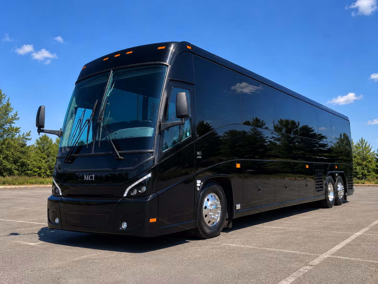 Fort Worth Corporate Transportation party bus exterior