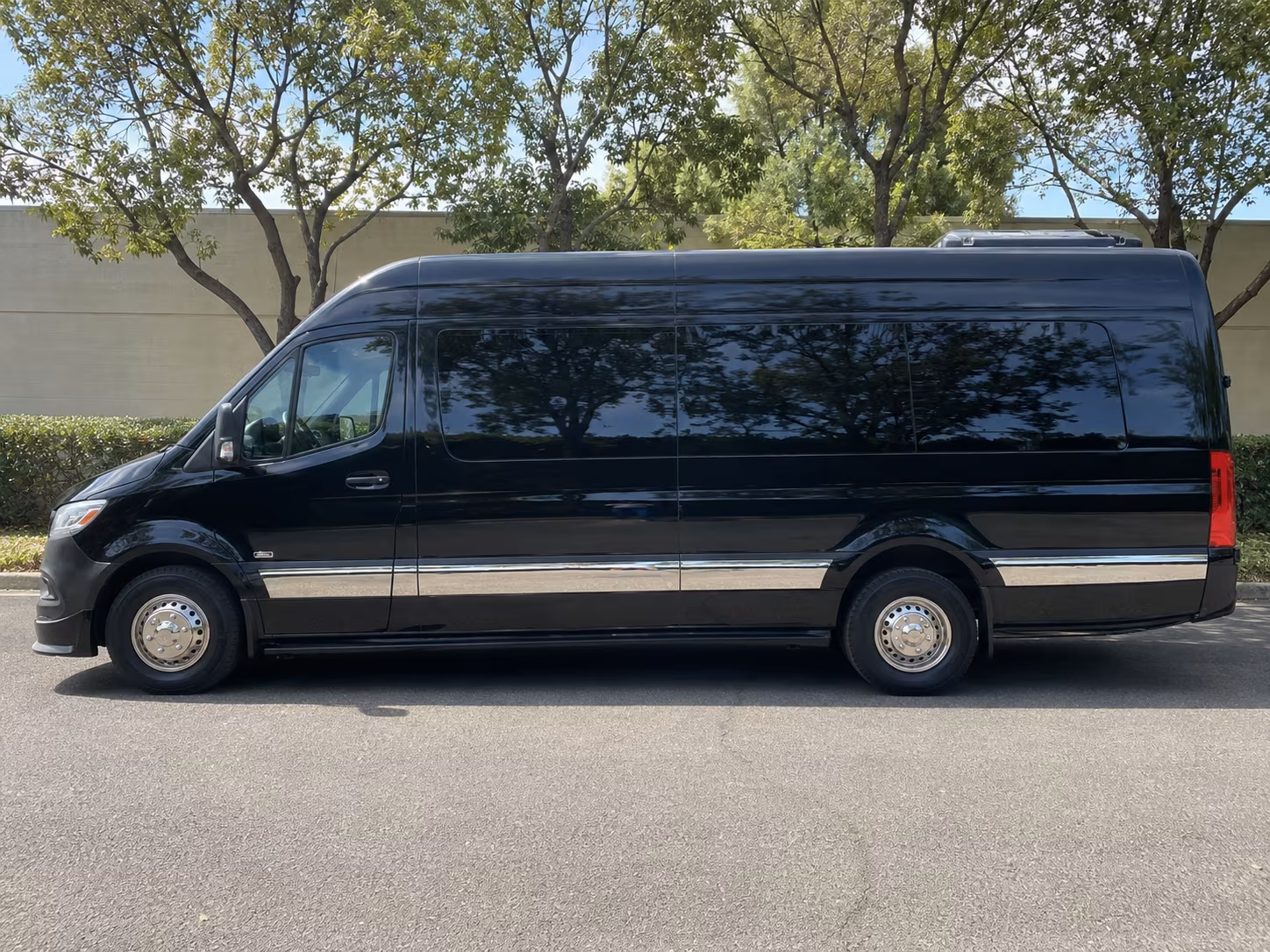 Fort Worth Corporate Transportation party bus exterior