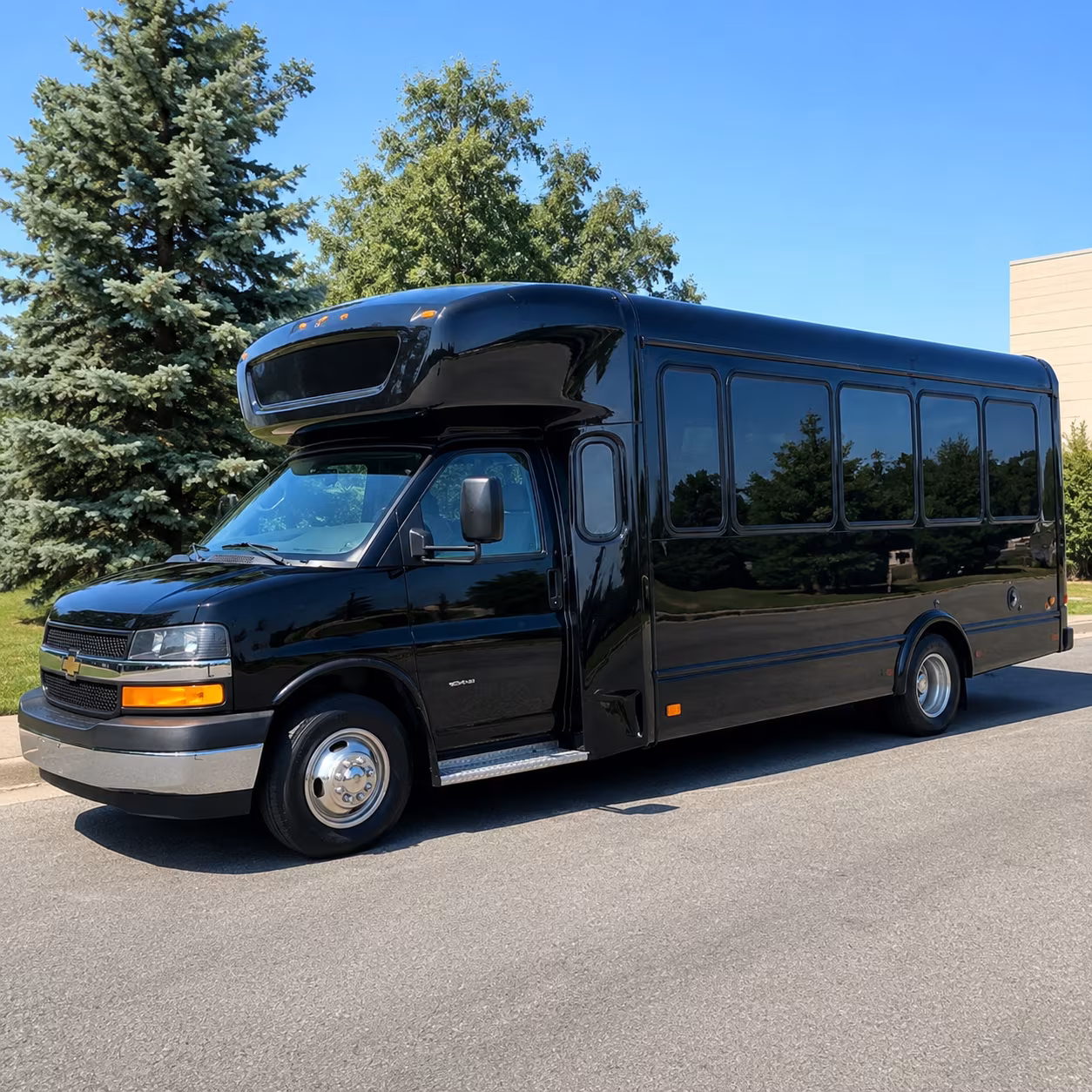 Fort Worth Private Event Transportation party bus interior