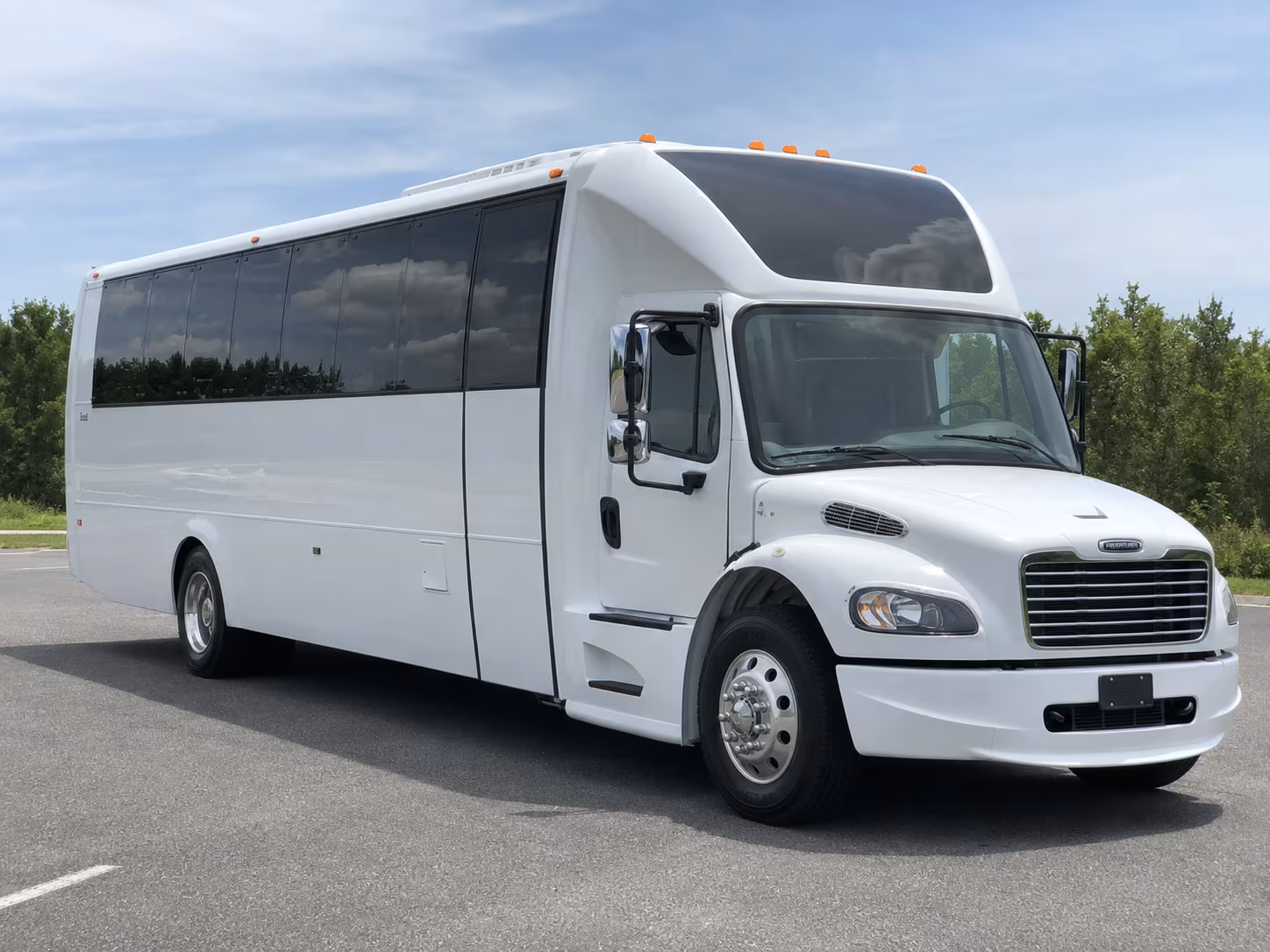 Fort Worth Prom & Homecoming Transportation party bus exterior