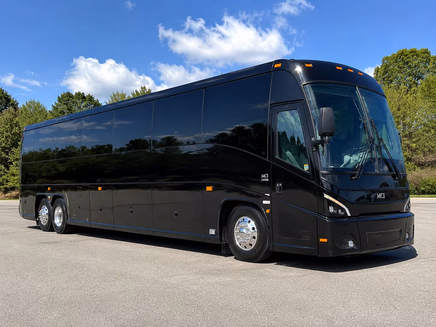 Fort Worth School Event Transportation party bus exterior