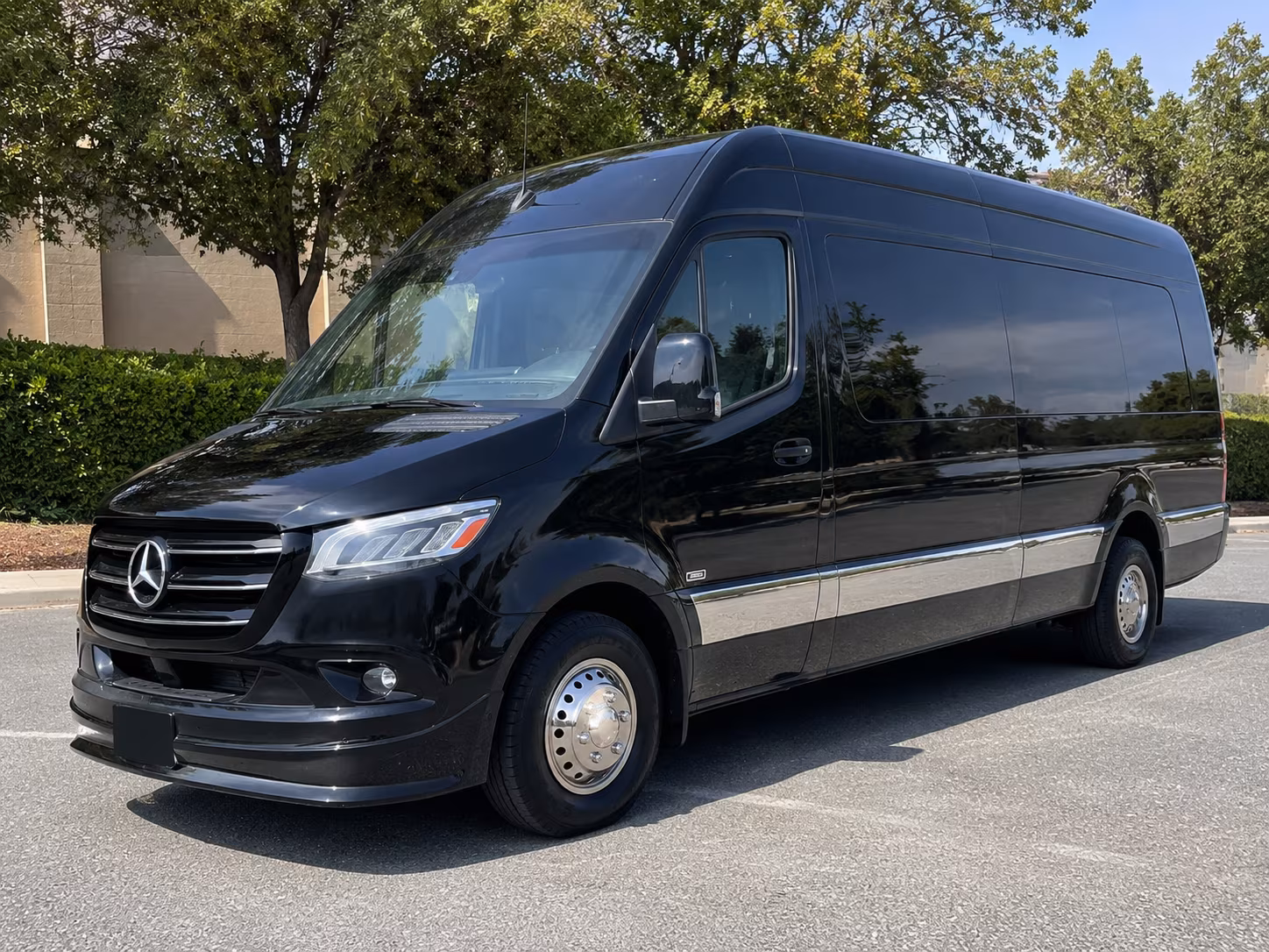 Fort Worth School Event Transportation party bus exterior