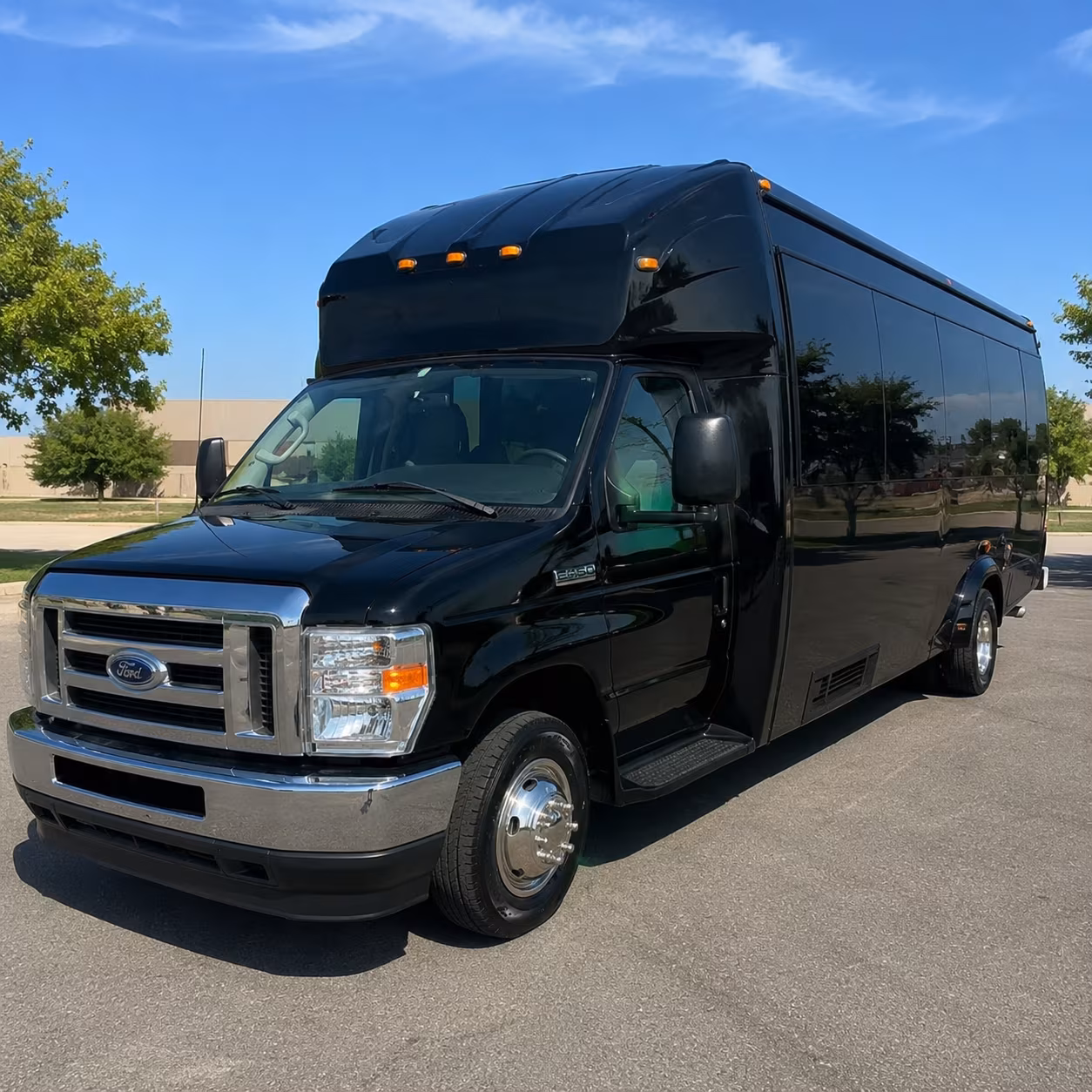 Fort Worth Sporting Event Transportation onboard seating