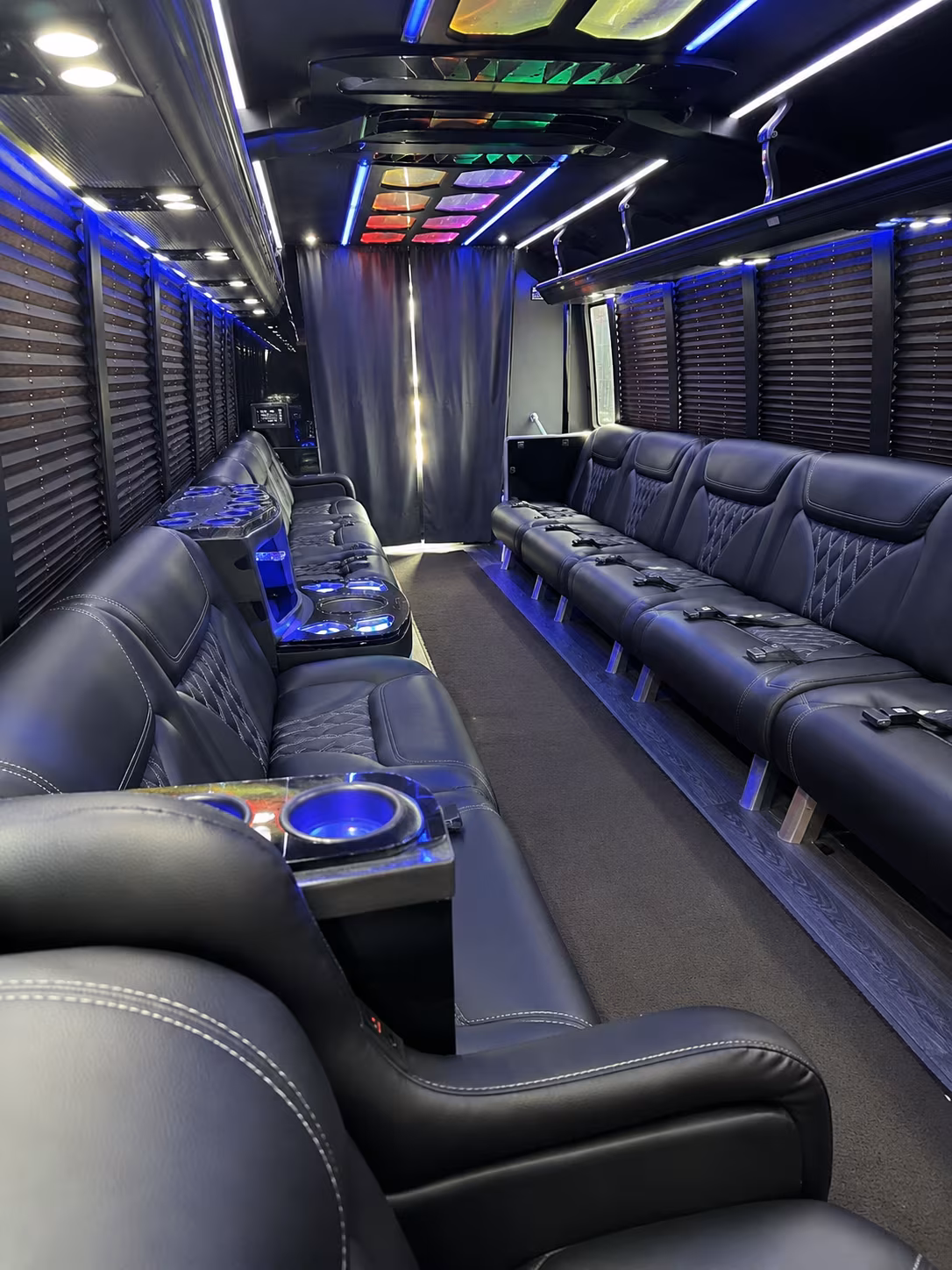 Fort Worth Winery Tour & Pub Crawl Transportation party bus exterior