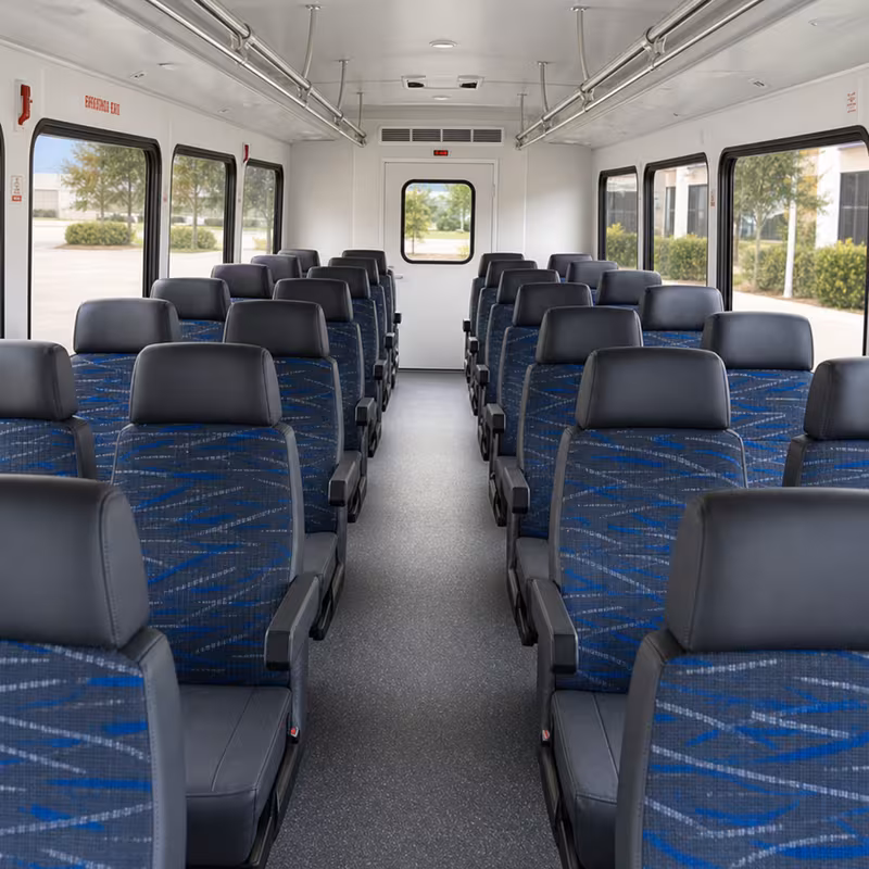minibus interior