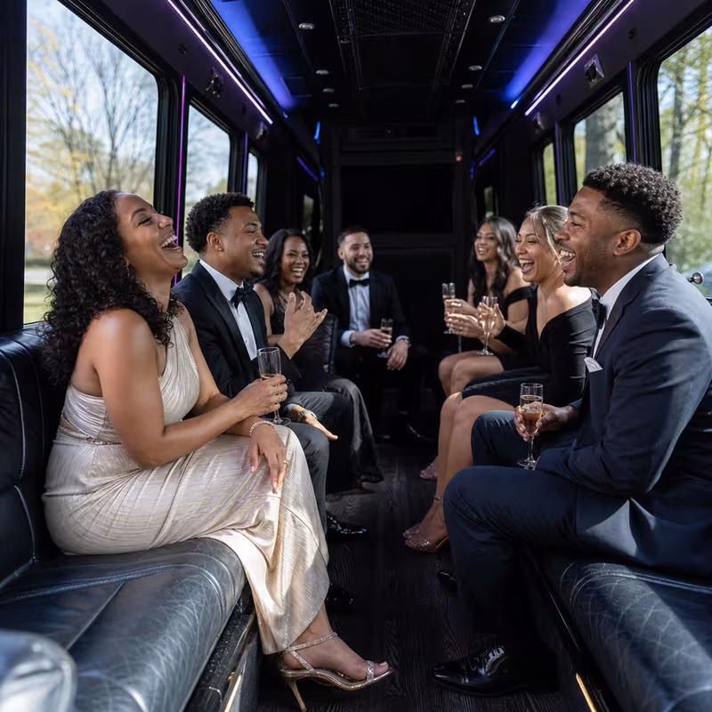 Fort Worth Prom & Homecoming Transportation fleet vehicle