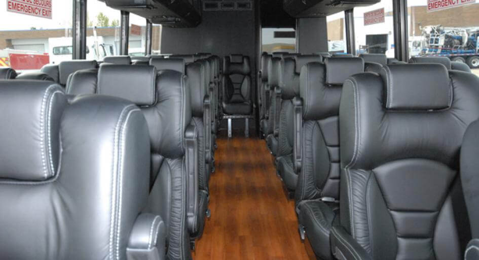 Grapevine 20 Passenger Minibus Interior