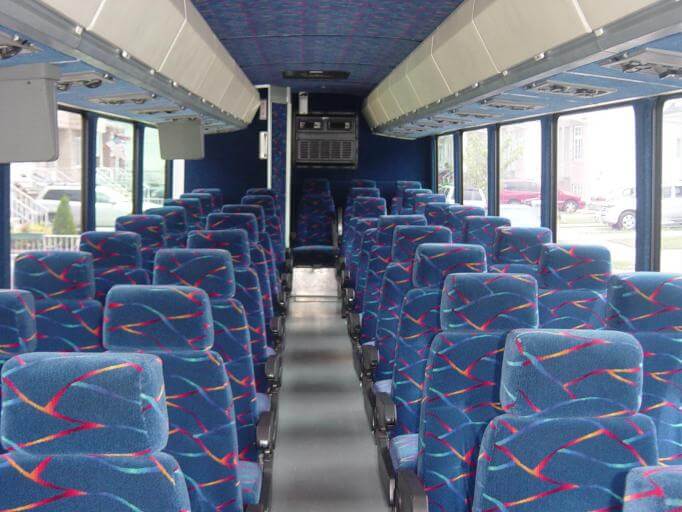 Burleson 35 Passenger Shuttle Bus Interior