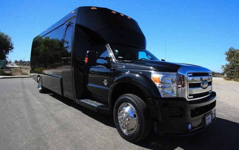 Fort Worth 30 Passenger Party Bus Black