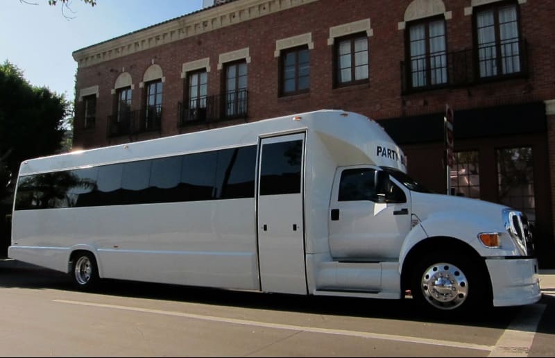 Midland 30 Passenger Party Bus White